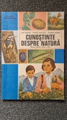 CUNOSTINTE DESPRE NATURA Manual pentru clasa a III-a Serdean, Dituleasa foto