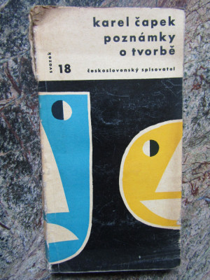 Pozn&amp;aacute;mky o tvorbě -Karel Čapek - IN LIMBA CEHA foto
