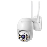 Camera De Supraveghere FOXMAG24&reg; , FULL HD 1080P, 2MP, Wifi, Interior/Exterior, Vedere Color Noaptea, Rezistenta La Apa, Comunicare Bidirectionala, Se