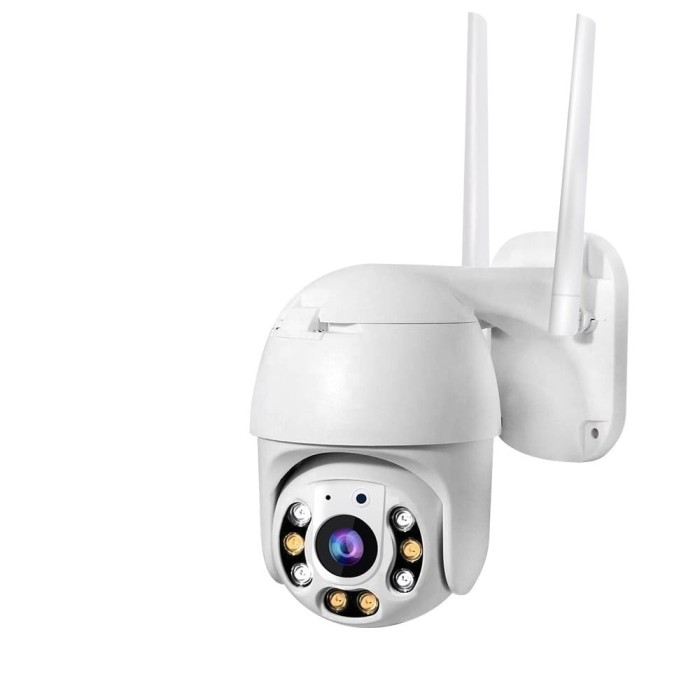 Camera De Supraveghere FOXMAG24&reg; , FULL HD 1080P, 2MP, Wifi, Interior/Exterior, Vedere Color Noaptea, Rezistenta La Apa, Comunicare Bidirectionala, Se