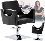 Scaun de coafat Luna hidraulic rotativ pentru salonul de coafură scaun de coafor