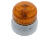 Semnalizator luminos cu lumină flash albă KLAXON SIGNALS Flashguard 110V AC IP65 LED
