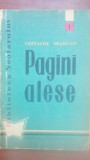 Pagini alese- Costache Negruzzi