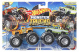 Cumpara ieftin Hot Wheels Monster Truck Set 2 Masini Scara 1 La 64 Hi-Tail Hauler Si Silverado, Mattel