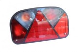 Lampa Spate Stanga Aspock Multipoint II, 12-24V, Mufa Baioneta 5 Pini, Stop, Semnalizare, Pozitie, Reflectorizant, Iluminare numar