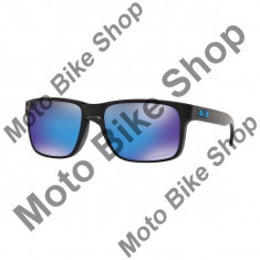 MBS OAKLEY SONNENBRILLE HOLBROOK PRIZM BLACK POLISHED, black, prizm sapphire, Cod Produs: 9102F5AU foto