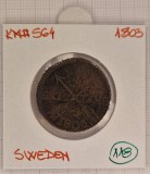 Sweden, Suedia, &frac14; Skilling, 1803, KM#564, Gustav IV Adolf