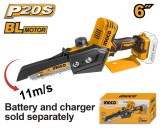 Cumpara ieftin Drujba Fierastrau electric de Mana 20V, 15cm, brushless fara acumulator Ingco CGSLI2068