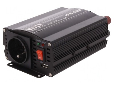 Convertor DC/AC 350W 230V 21-31V 178x105x60mm foto