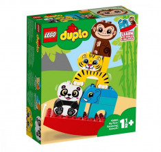 Set de constructie LEGO DUPLO Primul meu balansoar cu animale foto