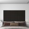 vidaXL Panouri de perete, 12 buc., negru, 60x15 cm, textil, 1,08 m&sup2; 343824
