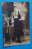 Costum popular traditional Romanesc - CP - Foto studio anii 1930 - Tarancuta