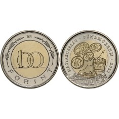 Ungaria 2022 - 100 forint, Muzeul de monede - necirculata