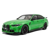Macheta BMW M3 G80 performance parts 2024 scara 1/18 verde Solido