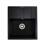 Chiuveta de bucatarie Elefant Premium Aria 5851, Negru metalic 577x495 mm Innovative ReliableTools