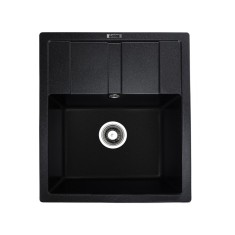 Chiuveta de bucatarie Elefant Premium Aria 5851, Negru metalic 577x495 mm Innovative ReliableTools