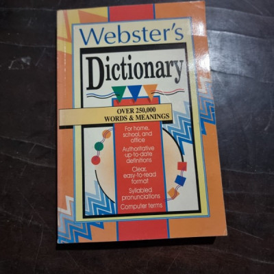 Webster&amp;#039;s Dictionary - Over 250000 Words &amp;amp; Meanings foto