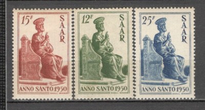 Saarland.1950 Anul Sfant-Statueta SS.511 foto
