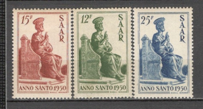 Saarland.1950 Anul Sfant-Statueta SS.511
