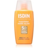 ISDIN Fotoprotector FusionWater Magic Glow cremă pentru plaja faciale SPF 30 50 ml