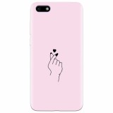 Husa silicon pentru Huawei Y5 Prime 2018, Simple Love