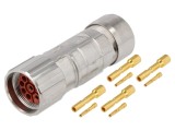 Conector M23 Mufă 8 PIN Mamă Crimpată Drept Pe Cablu EPIC KIT LS1