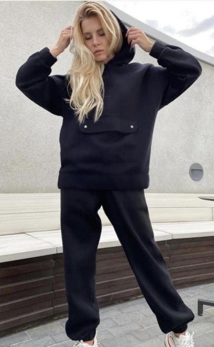 Trening din 2 Piese Negru Adria