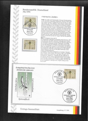 Germania FDC 30c.1991 foto