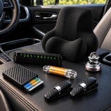 Pachet 6 Accesorii Auto pentru Confort si Organizare