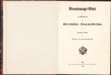 HST C6227 Verordnungsblatt... des &Ouml;sterreichischen Finanzministeriums 1864