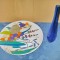 B149-I Aplica platou mare+ Vaza albastra Rosenthal modern stil Art Deco.