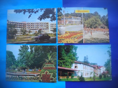 HOPCT LOT 2364 BUZIAS -JUD TIMIS -4 CARTI POSTALE-CIRCULATE foto