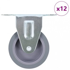 vidaXL Roți fixe, 12 buc., 75 mm 277827