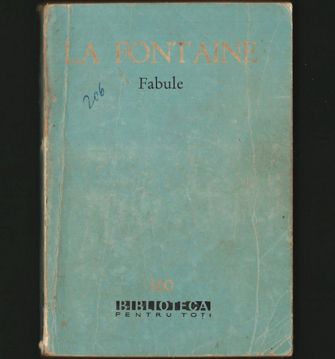 FABULE - LA FONTAINE - BPT