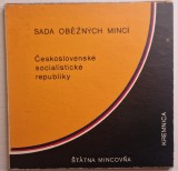 Set Monede Czechoslovacia, Cehoslovacia, 1990, 7 monede, FOARTE RAR!!!, coperta de nota 9, monede de 10, Europa