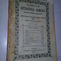 Revista periodica Ecleziastica a Bisericii AUTOCEFALE ORTODOXE ROMANE 1908