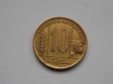 10 CENTAVOS 1942 ARGENTINA-XF