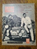 Revista Sport si Tehnica Nr. 11 /1968, coperta Dacia 1100 / C Cut