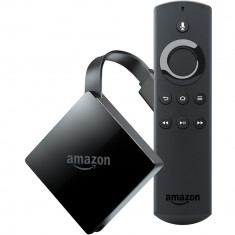 Amazon Fire TV 4K Ultra HD 3rd Gen Cu Telecomanda, Alexa, Negru foto