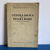 Constantin Daicoviciu, Cetatea dacică de la Piatra Roșie, 1954