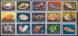 Timbre cu melci, midii și calamari din Papua - Noua Guinee