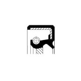 Simering arbore cotit Corteco 20018246B, parte montare : Spre cutie