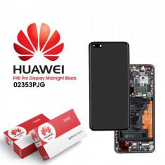 Display cu touchscreen Huawei P40 Pro, Original, Black foto