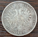 (A902) MONEDA DIN ARGINT AUSTRIA - 1 FLORIN 1892, FRANZ JOSEPH, Europa