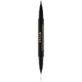 Stila Cosmetics Stay All Day Dual-Ended creion dermatograf cu doua capete Intense Black 1 ml