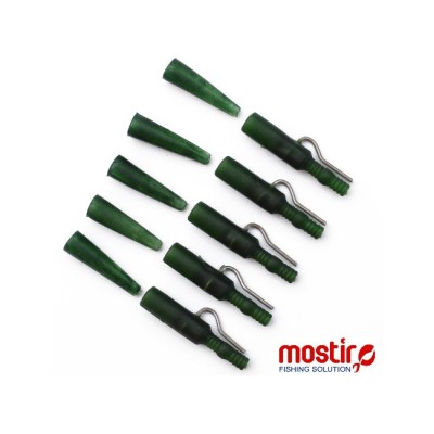 ACCESORII LEAD CLIP INOX +CON SOFT VERDE MOSTIRO foto