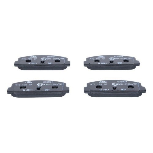 Placute frana Mazda 323 F 6 Bj, 09.1998-05.2004, 6 Station Wagon Gy, 08.2002-12.2007, 626 5 Gf, 05.1997-12.202002, Premacy Cp, 07.1999-03.2005, ATE