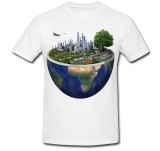 Cumpara ieftin Tricou &quot; Planeta jumatate &quot;