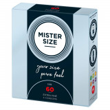 Mister Size - Prezervative Diametru 60 mm 3 Bucăți, Orion