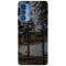Husa compatibila cu Motorola G20 model Desolated forest lake, Silicon, TPU, Viceversa